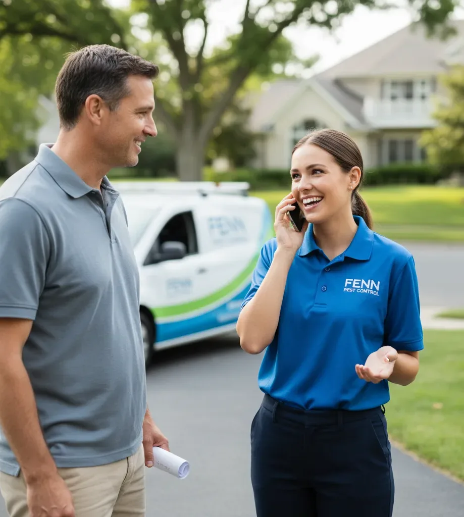 Fenn Pest Control customer support in Rensselaer